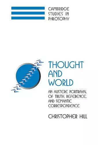 Thought and World cover