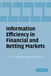 Information Efficiency in Financial and Betting Markets cover