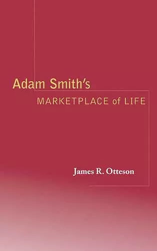 Adam Smith's Marketplace of Life cover