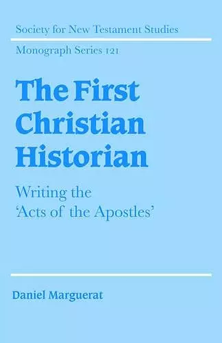The First Christian Historian cover
