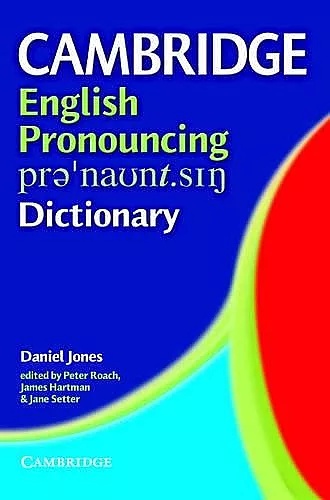 Cambridge English Pronouncing Dictionary cover