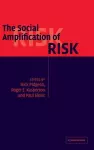 The Social Amplification of Risk cover