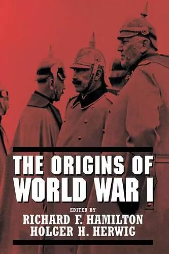 The Origins of World War I cover