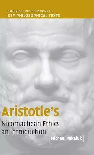 Aristotle's Nicomachean Ethics cover