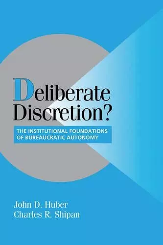 Deliberate Discretion? cover