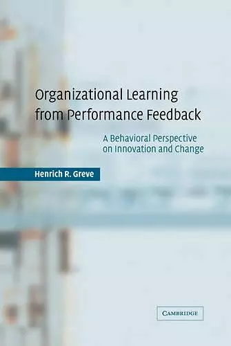 Organizational Learning from Performance Feedback cover