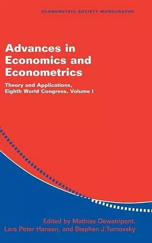 Advances in Economics and Econometrics cover