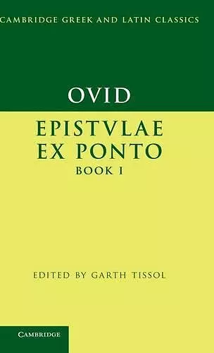 Ovid: Epistulae ex Ponto Book I cover