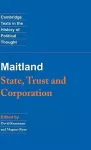 Maitland: State, Trust and Corporation cover