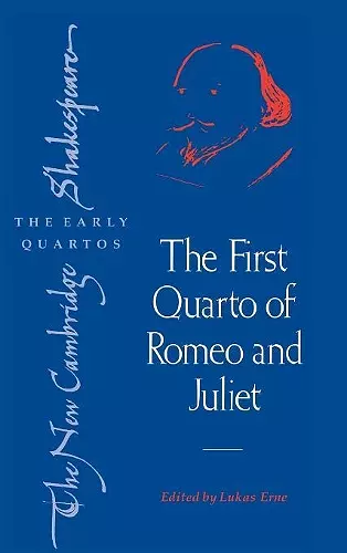 The First Quarto of Romeo and Juliet cover