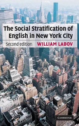 The Social Stratification of English in New York City cover