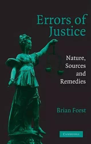 Errors of Justice cover