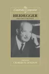 The Cambridge Companion to Heidegger cover