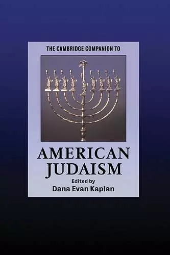 The Cambridge Companion to American Judaism cover