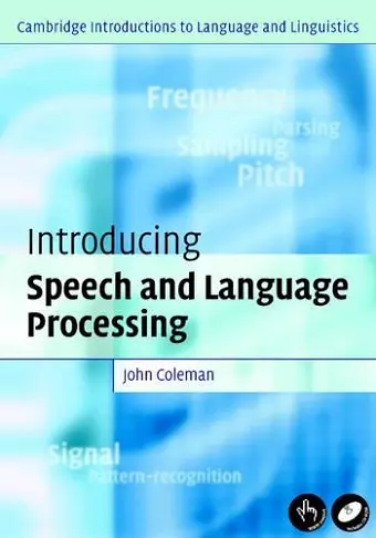 Introducing Speech and Language Processing cover