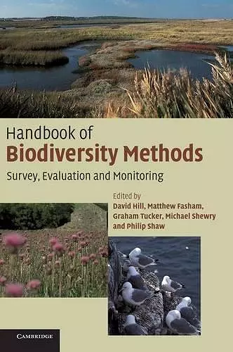 Handbook of Biodiversity Methods cover