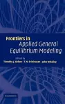 Frontiers in Applied General Equilibrium Modeling cover