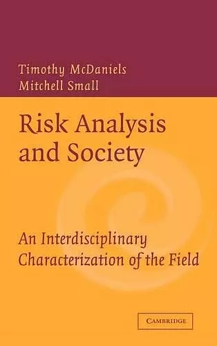 Risk Analysis and Society cover