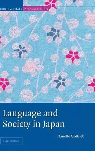 Language and Society in Japan cover
