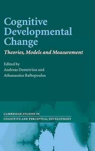 Cognitive Developmental Change cover