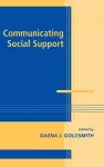 Communicating Social Support cover