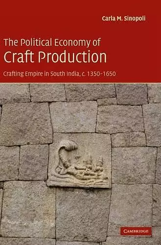 The Political Economy of Craft Production cover