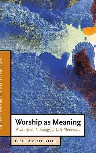 Worship as Meaning cover