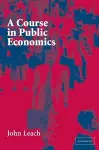 A Course in Public Economics cover