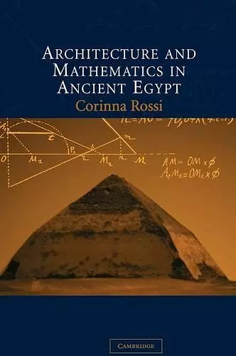 Architecture and Mathematics in Ancient Egypt cover