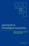 Constraints in Phonological Acquisition cover