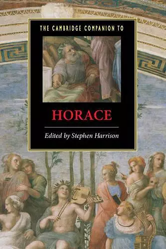 The Cambridge Companion to Horace cover