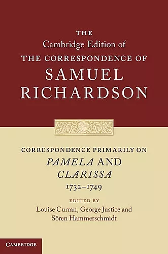 Correspondence Primarily on Pamela and Clarissa (1732–1749) cover