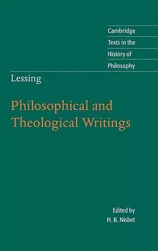 Lessing: Philosophical and Theological Writings cover