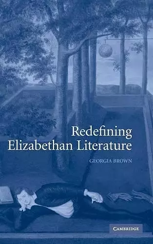 Redefining Elizabethan Literature cover