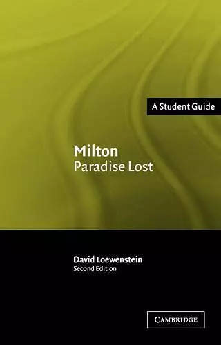 Milton: Paradise Lost cover