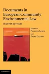 Documents in European Community Environmental Law cover