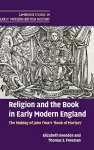 Religion and the Book in Early Modern England cover