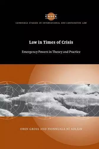 Law in Times of Crisis cover