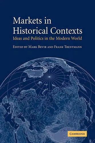 Markets in Historical Contexts cover