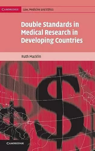 Double Standards in Medical Research in Developing Countries cover