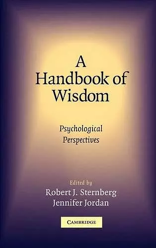 A Handbook of Wisdom cover