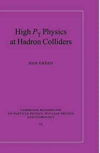 High Pt Physics at Hadron Colliders cover