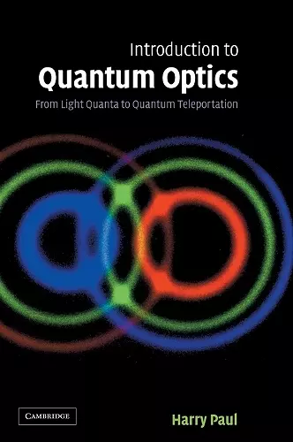 Introduction to Quantum Optics cover