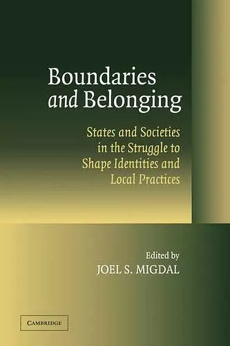 Boundaries and Belonging cover