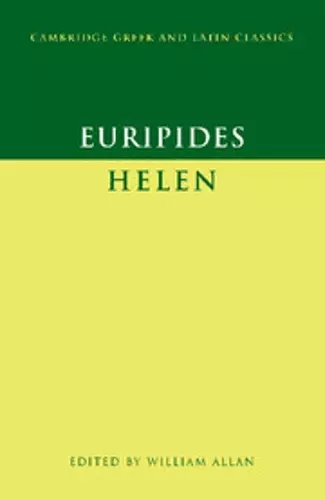 Euripides: 'Helen' cover