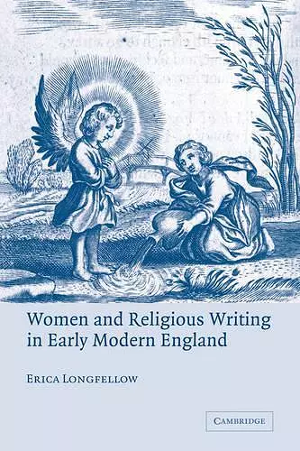 Women and Religious Writing in Early Modern England cover