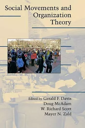 Social Movements and Organization Theory cover