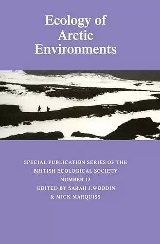 Ecology of Arctic Environments cover