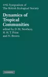 Dynamics of Tropical Communities cover