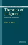 Theories of Judgment cover